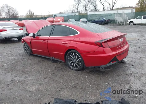 2020 Hyundai Sonata Limited z USA, uszkodzony, nr VIN 5NPEH4J21LH041086